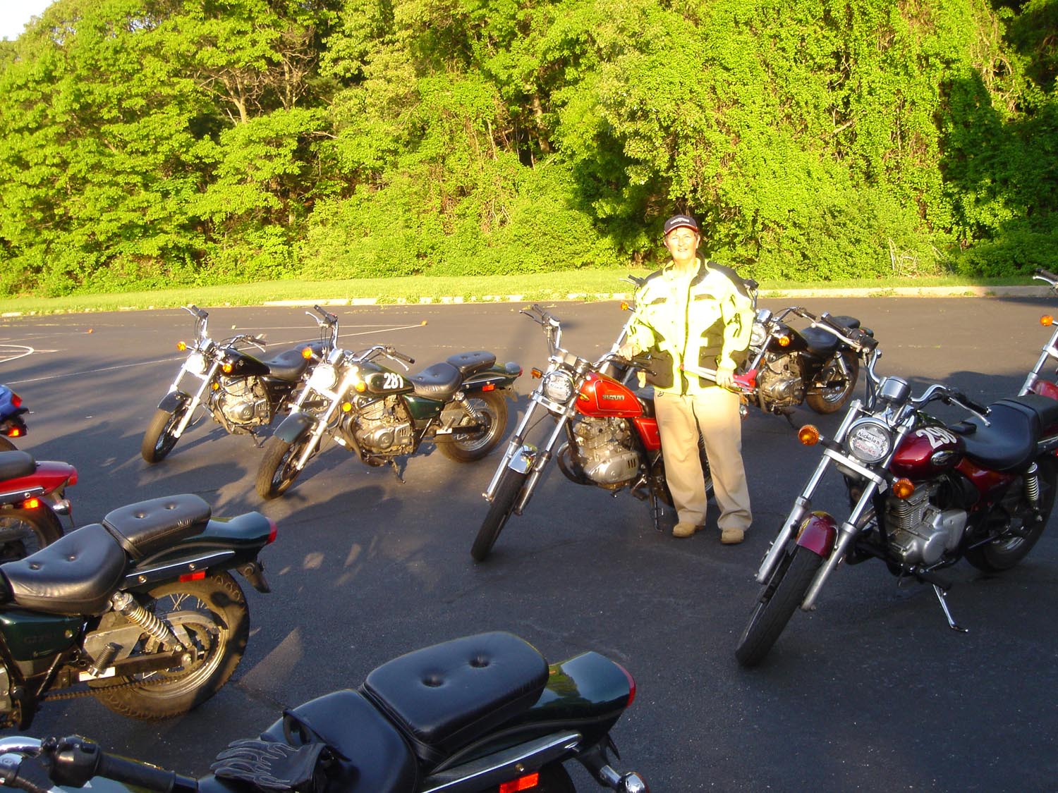 Jerry became an MSF RiderCoach and taught motorcycle classes for more than 20 years.