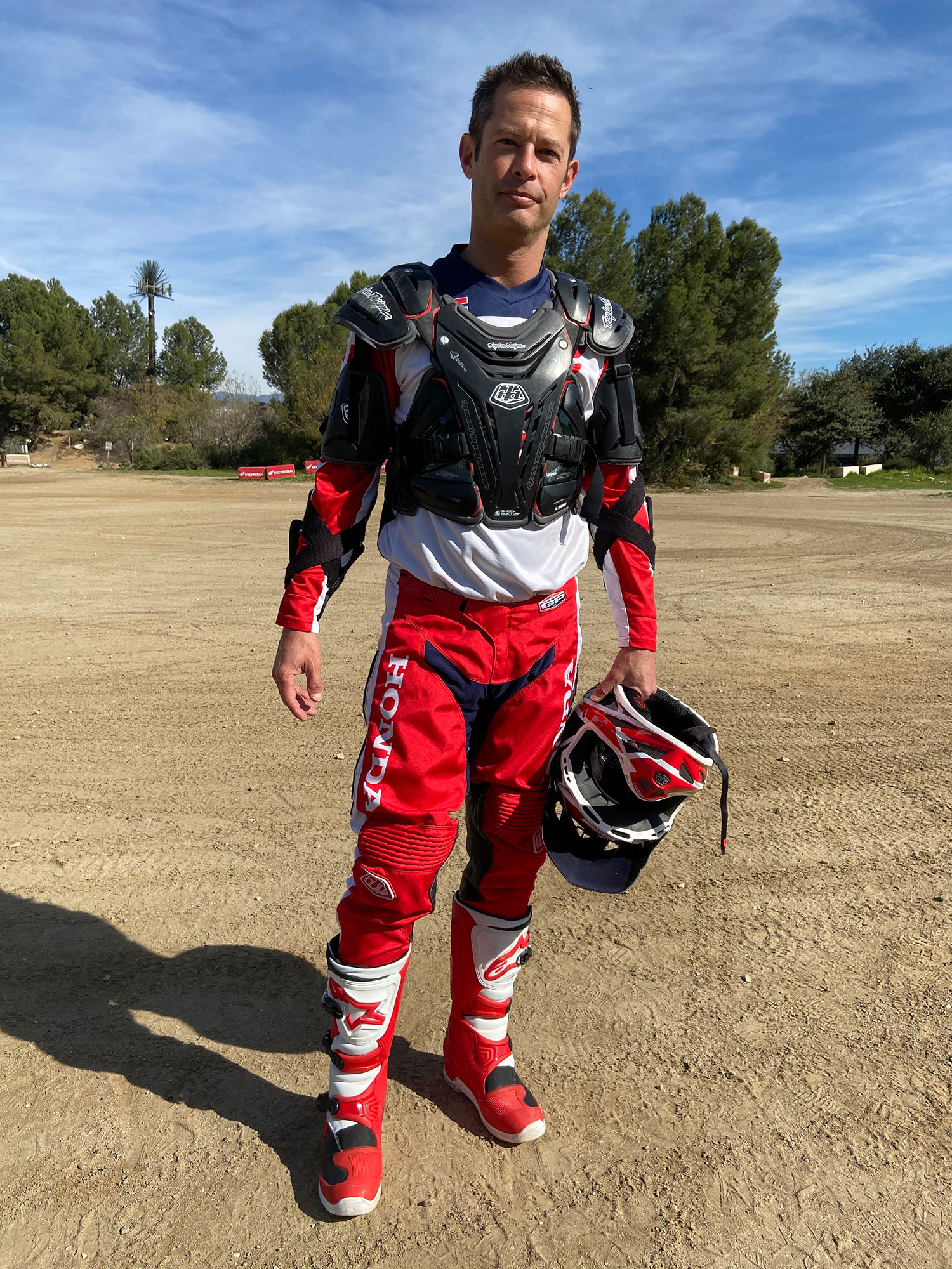 Tim Struby enrolled in the MSF DirtBike School before embarking on his Death Valley ride. 