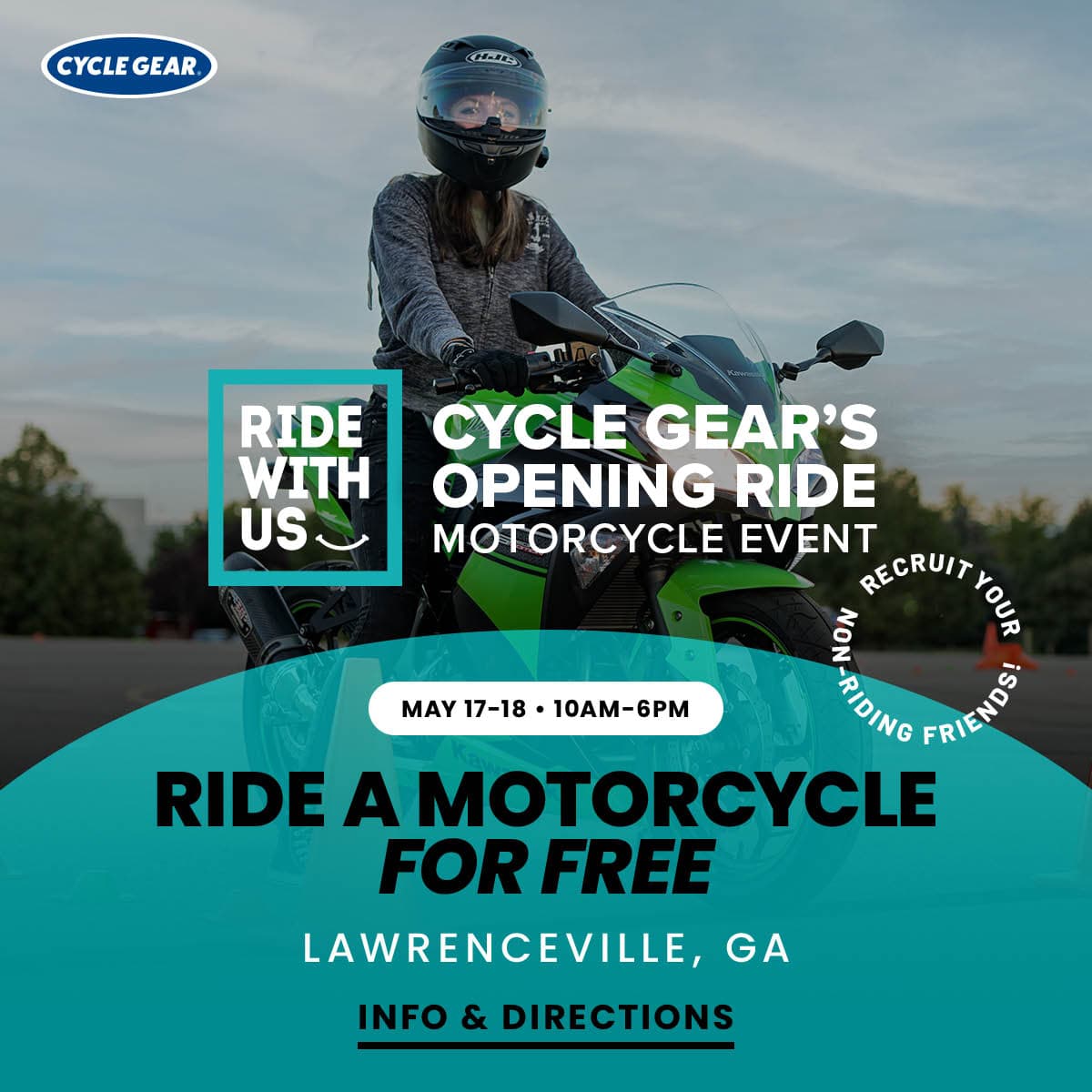 Cycle Gear's Opening Ride Motorcycle Event